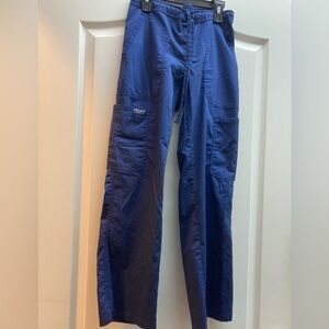 Bundle of 3 Scrub bottoms - Cherokee Women’s Revolution Navy Drawstring Pants